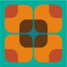 20x Retro Peel and Stick Tile