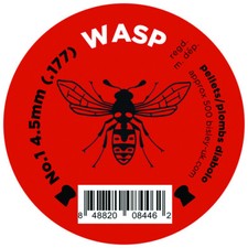 Wasp Pellets No1 Red .177 Tin