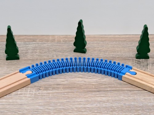 Flexible track for wooden - flexible,