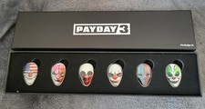 Pay Day 3 X6 Enamel Pin Badges