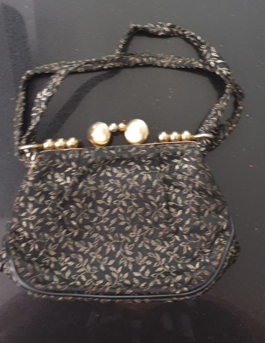Vintage handbag mfs - mfs, black