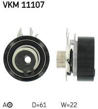 TENSIONER PULLEY, TIMING BELT SKF VKM 11107 FOR SEAT,VW