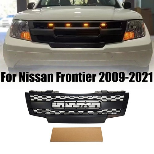 Set abs black front grille - front,