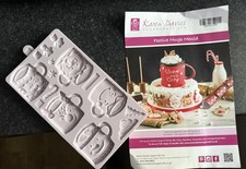 Karen Davies Festive Mugs Mould for Cake making, Sugar craft, Cake Topper