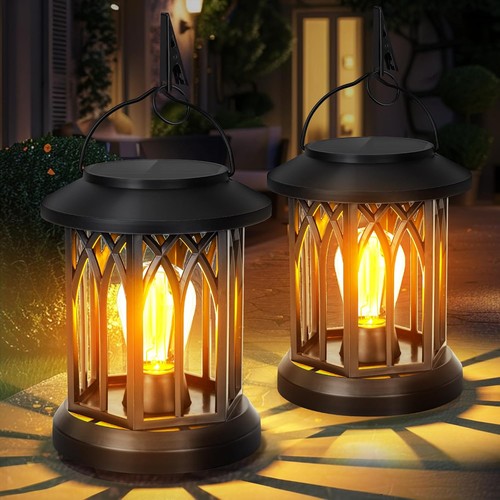 Hanging solar lights - lights, lantern