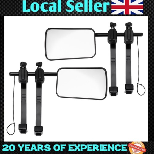 Flat caravan towing - 2x,