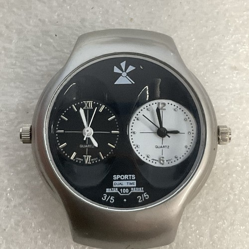 Dual time wristwatch two - time,