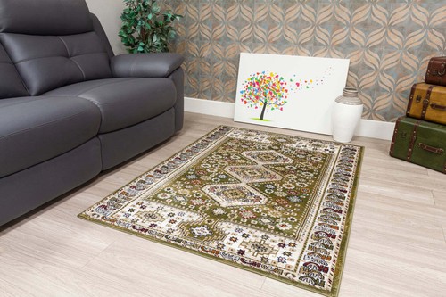 Modern traditional living room - traditional,