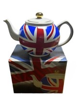 UNION JACK teapot COFFEE TEA