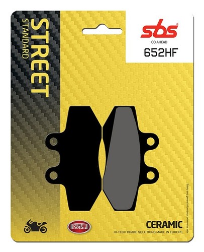 Sbs 822ats brake pads anterior - sbs,