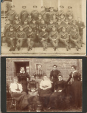 DOUBLE-SIDED CABINET CARD WW1