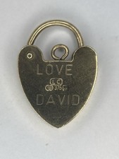 Vintage 9ct Yellow Gold Heart