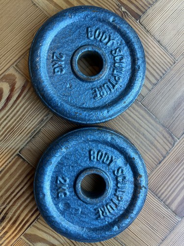 Weight plates 2kg vintage - plates, 2kg,