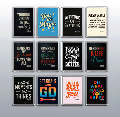 Inspirational words fridge - inspirational,