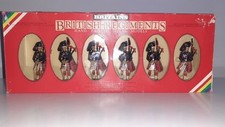 Britains 7241 1980 Scots Guards Pipers Ceremonial 1:32 metal boxd  S725