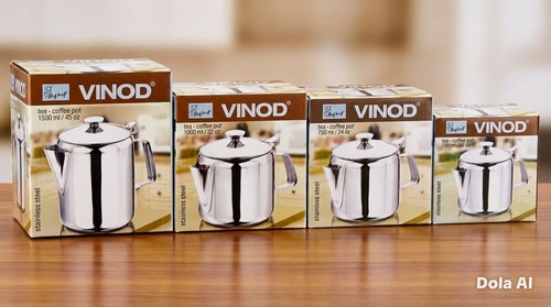 Vinod stainless steel - stainless, teapot