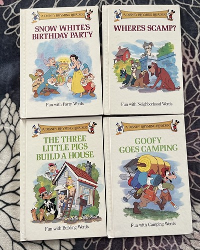 Disney rhyming reader - reader, books