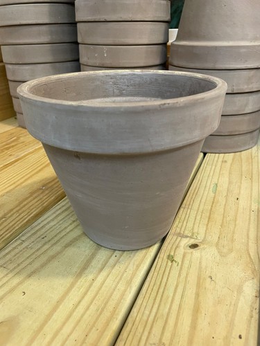 New terracotta clay flower - new,