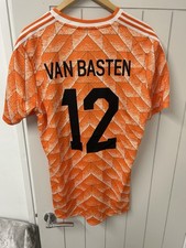 Netherlands 1988 European Cup Winning Shirt With Van Basten And His Number 12