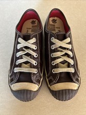 PF Flyers Posture Foundations Shoes Men’s 5, Women’s 6.5 Brown Leather Low