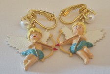 Les nereides earrings angel - les,