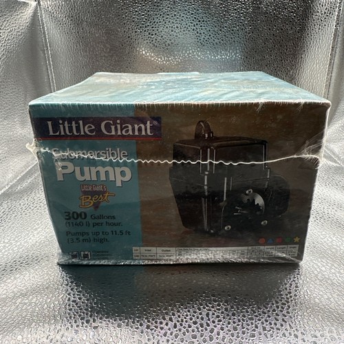 Little giant submergible - submergible, pump