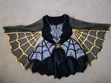 Halloween Iridescent Spider Costume Girl 10-12 Years