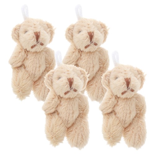 4pcs mini plush - plush, bear