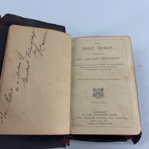 Vintage holy bible - holy,
