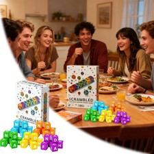 Scrambled Dice Word Game -