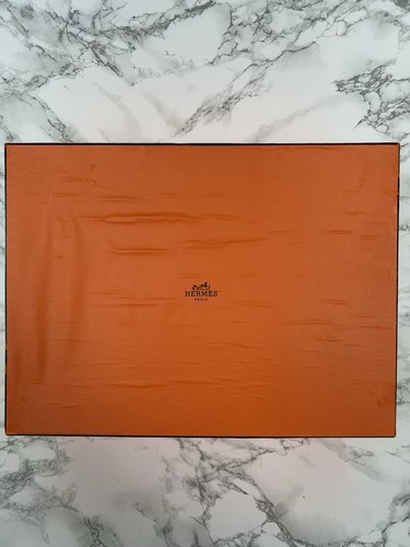 Genuine hermes orange - orange, empty