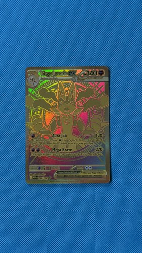 Pokémon mega lucario tcg - pokémon, ex