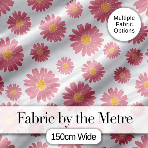 Pink daisy floral - floral, with
