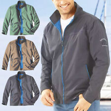 Mens Windbreakers Rain Jacket Waterproof Casual Plain Top Full Zip Coat S - 3XL
