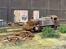 Gauge locomotive scrapyard - oo,