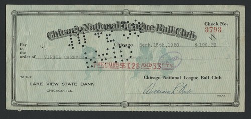 1920 virgil cheeves signed - virgil,