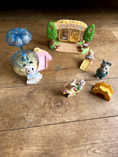 Sylvanian playground swing set + 6 characters