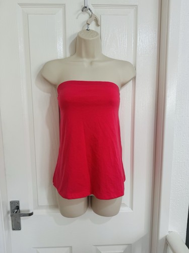 George new red bandeau top - george,