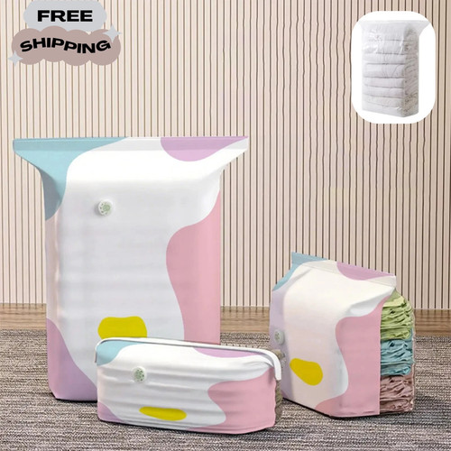 Pump vacuum storage bags - no‑pump,