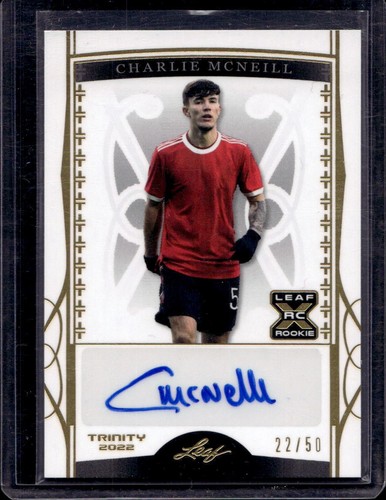 Charlie mcneill rookie auto - charlie,