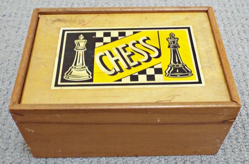 Vintage staunton chess - chess, set