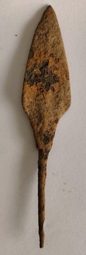 Ancient roman iron leaf shaped - ancient, leaf-shaped
