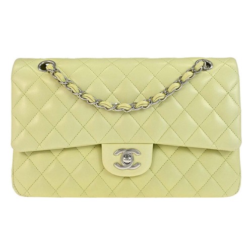 Chanel light green lambskin - chanel,