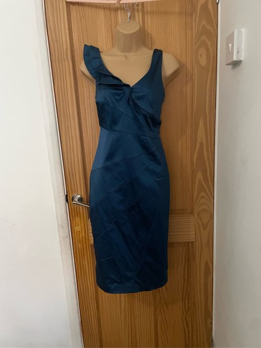 Coast blue satin - one, shoulder