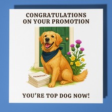 Golden Retriever Congrats on