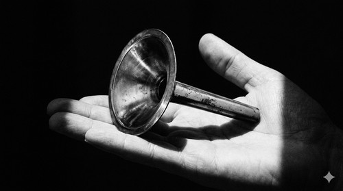 Mini spirit trumpet haunted - mini, "spirit