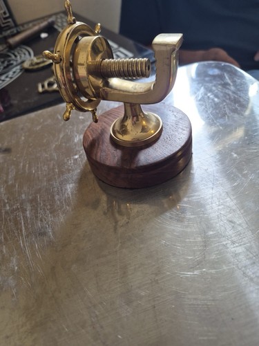 Morse brass ship - brass, ship’s