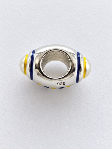 Sterling silver rugby football - rugby,