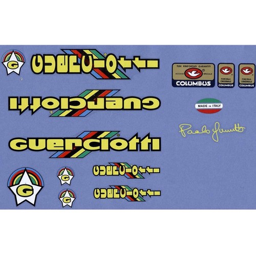 Guerciotti set decals - of,
