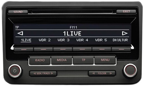 Volkswagen rcd310 lcd - volkswagen, vw